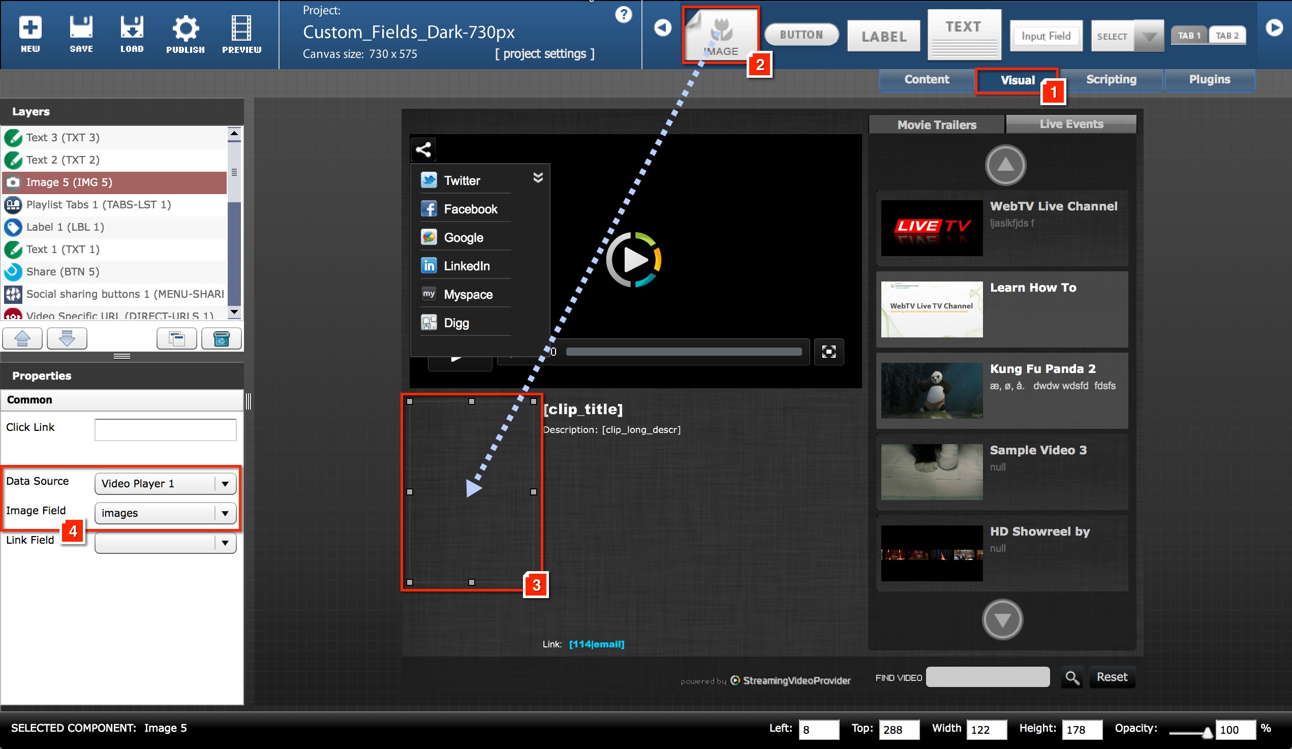custom field / add images